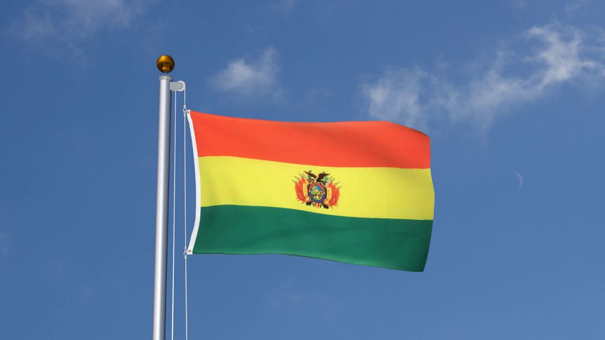 Bolivien - Flagge 90 x 150 cm