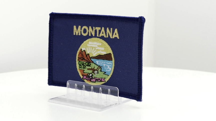 Montana - Aufnäher 6 x 8 cm