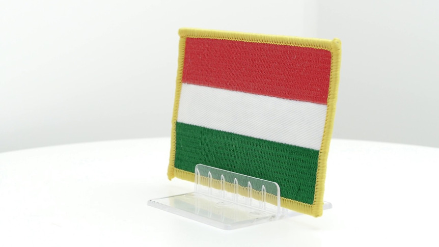 Hongrie - Écusson 6 x 8 cm