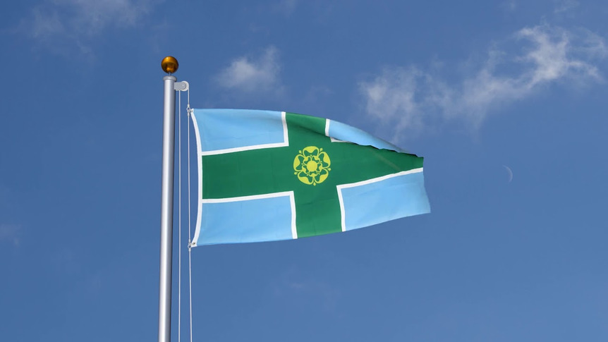 Derbyshire - Flagge 90 x 150 cm