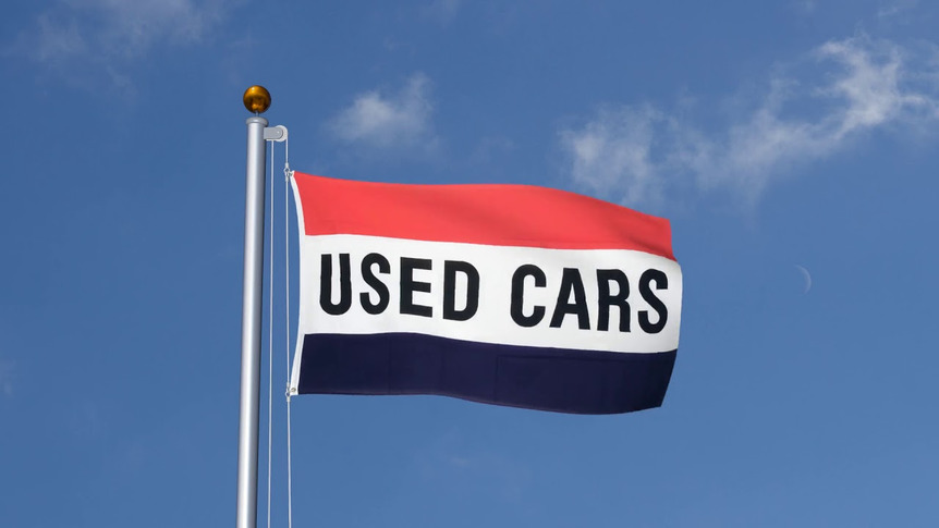 Used cars - 3x5 ft Flag
