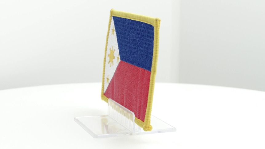 Philippinen - Aufnäher 6 x 8 cm