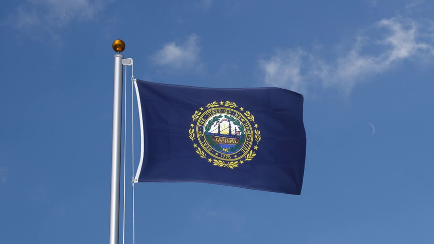 New Hampshire - Flagge 90 x 150 cm