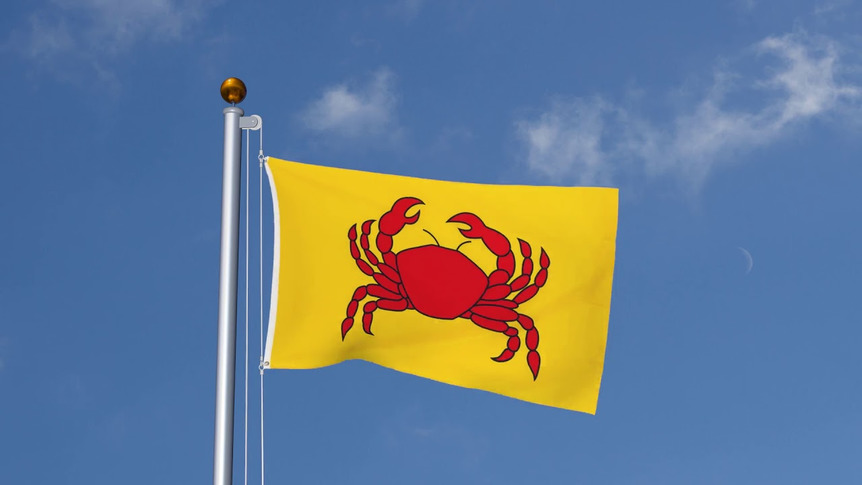 Crab - 3x5 ft Flag