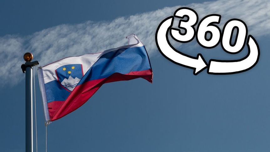 Slovenia - 2x3 ft Flag