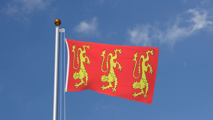 Roi Richard 1er d'Angleterre 1189 - Drapeau 90 x 150 cm