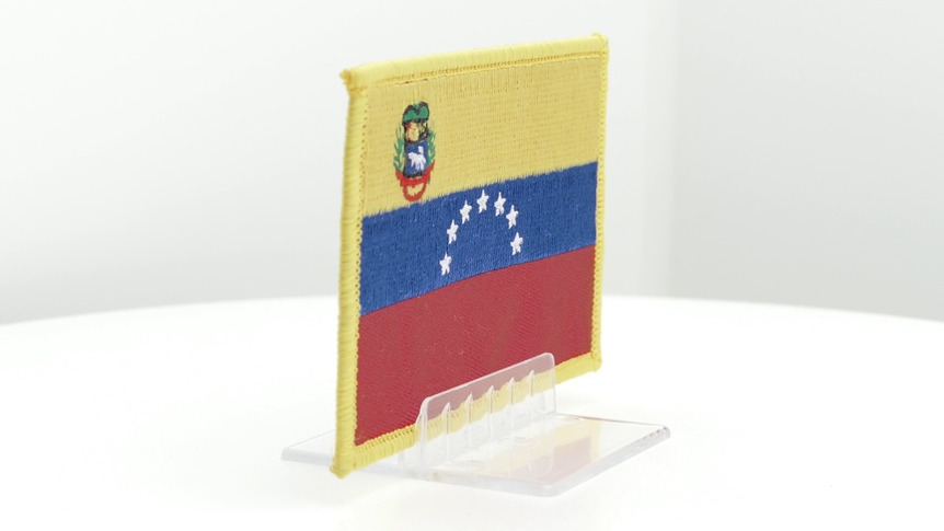 Venezuela 7 Sterne 1930-2006 - Aufnäher 6 x 8 cm