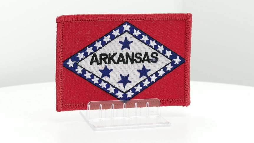 Arkansas - Écusson 6 x 8 cm
