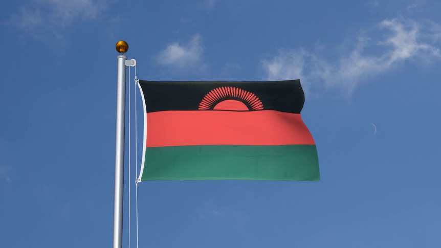 Malawi - Flagge 90 x 150 cm
