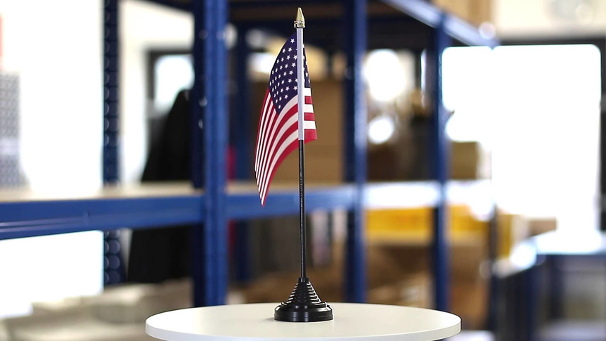 USA - Mini drapeau de table 10 x 15 cm
