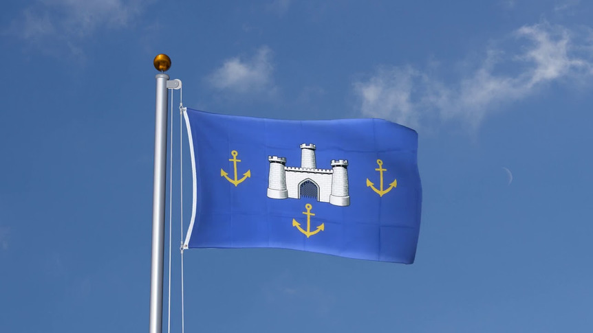 Isle of Wight alt - Flagge 90 x 150 cm