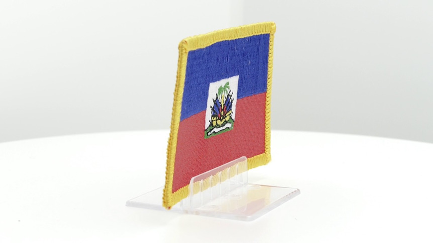 Haiti - Écusson 6 x 8 cm