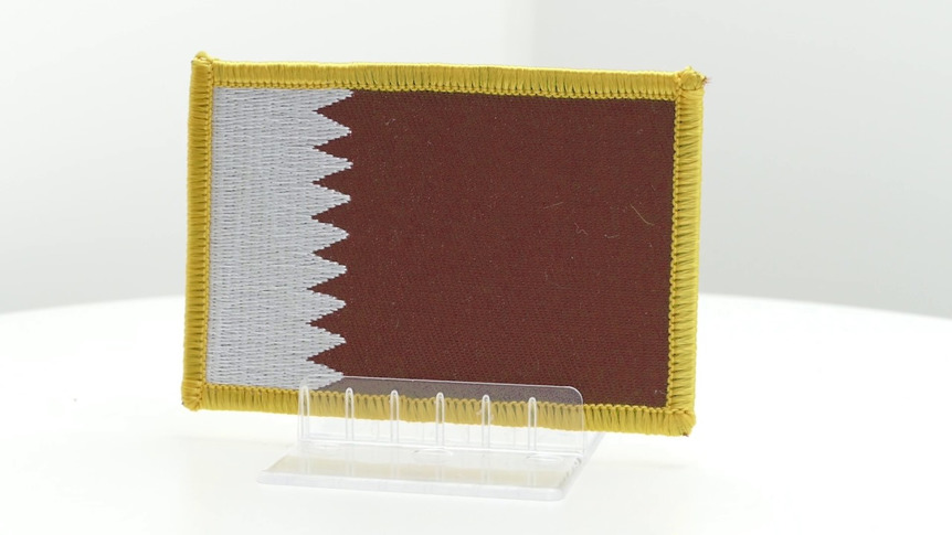 Qatar - Écusson 6 x 8 cm