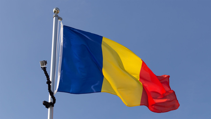 Rumania - 3x5 ft Flag