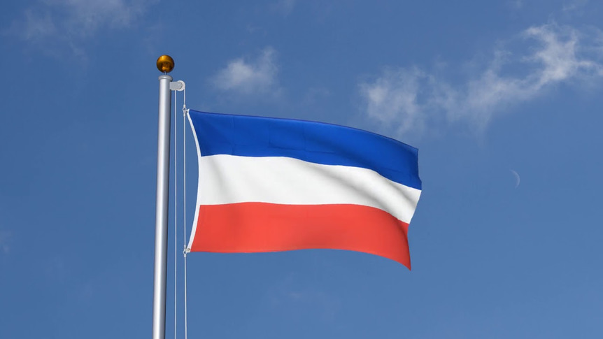 Jugoslawien - Flagge 90 x 150 cm