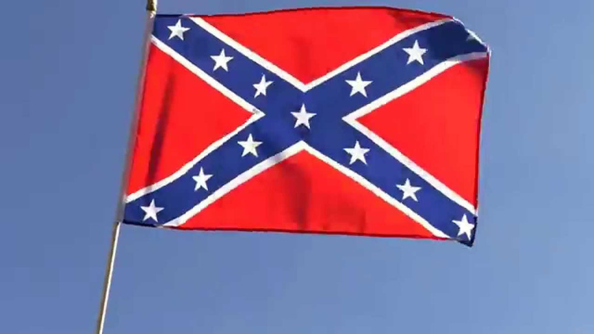 USA Südstaaten - Stockflagge 30 x 45 cm