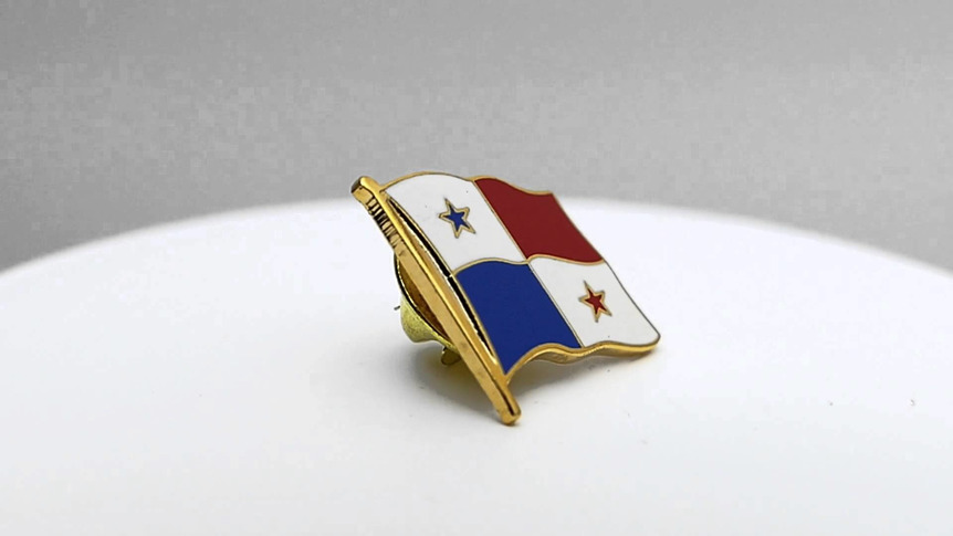 Panama - Flaggen Pin 2 x 2 cm