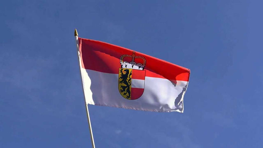 Salzburg - Stockflagge 30 x 45 cm