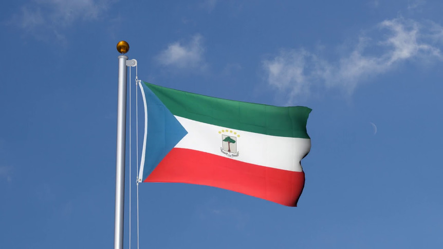 Äquatorial Guinea - Flagge 90 x 150 cm
