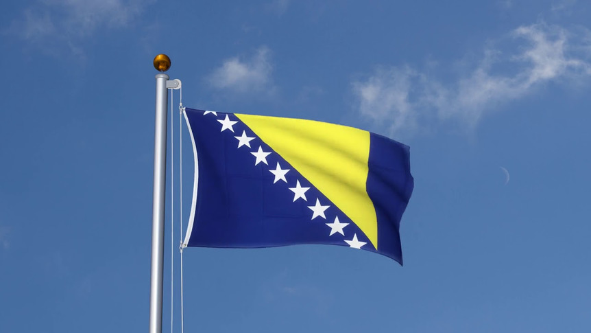Bosnien Herzegowina - Flagge 90 x 150 cm