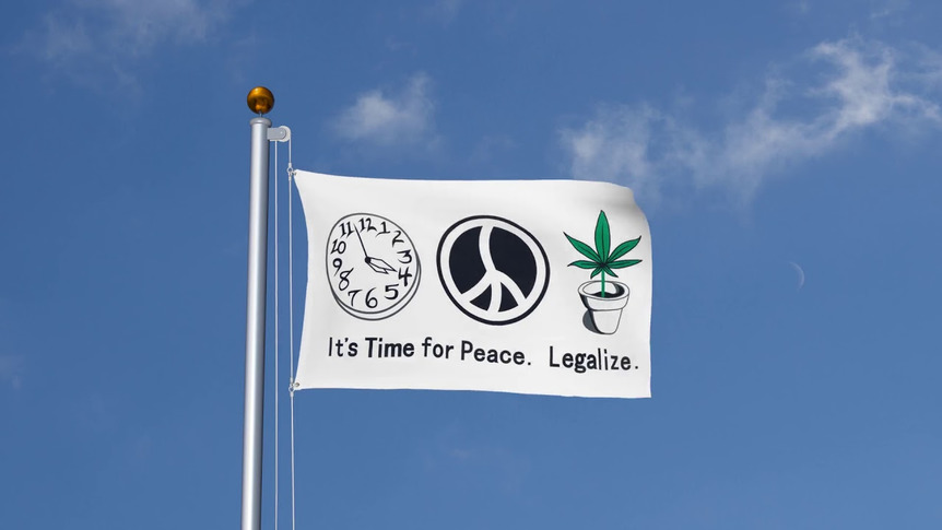 Time for Peace - 3x5 ft Flag