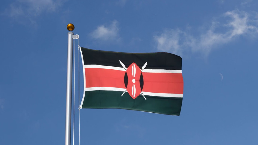 Kenia - Flagge 90 x 150 cm