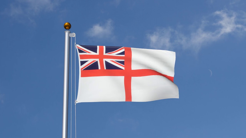 Großbritannien White Ensign - Flagge 90 x 150 cm