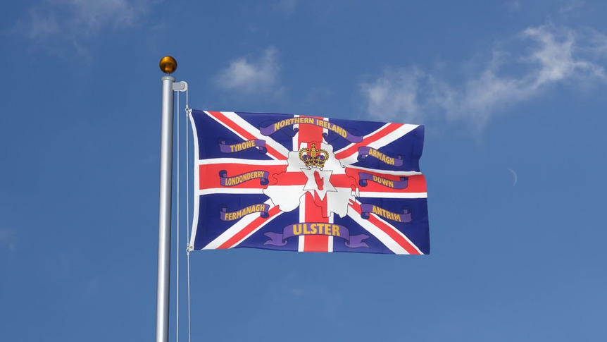 United Kingdom Northern Ireland 6 provinces - 3x5 ft Flag