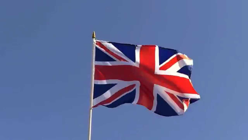 Great Britain - Hand Waving Flag 12x18"