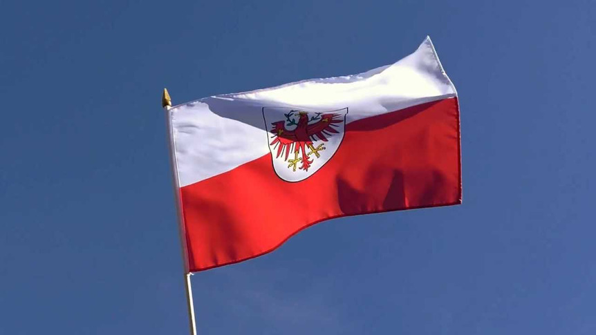 Tirol - Stockflagge 30 x 45 cm