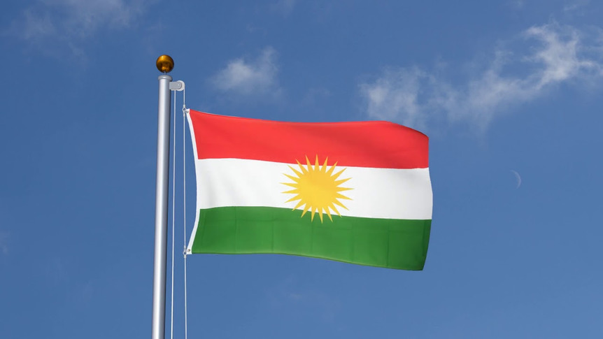 Kurdistan - 3x5 ft Flag