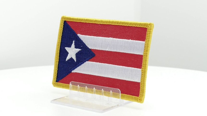 Puerto Rico - Écusson 6 x 8 cm