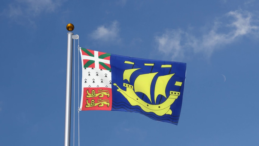 Saint Pierre and Miquelon - 3x5 ft Flag