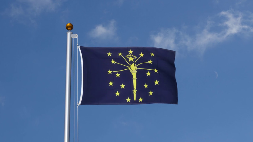 Indiana - 3x5 ft Flag