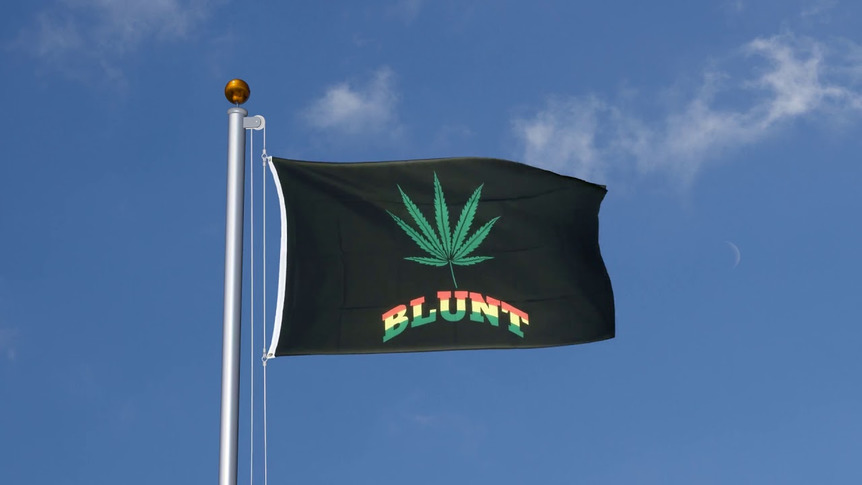 Cannabis Blunt - 3x5 ft Flag