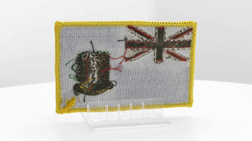 Îles Vierges britanniques - Écusson 6 x 8 cm