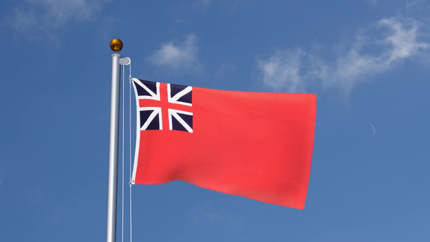 Red Ensign 1707-1801 - Flagge 90 x 150 cm