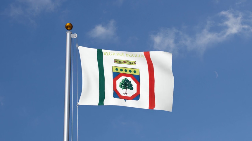 Apulien - Flagge 90 x 150 cm