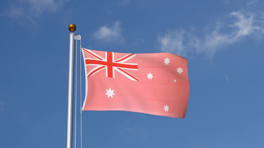 Australien Pink - Flagge 90 x 150 cm