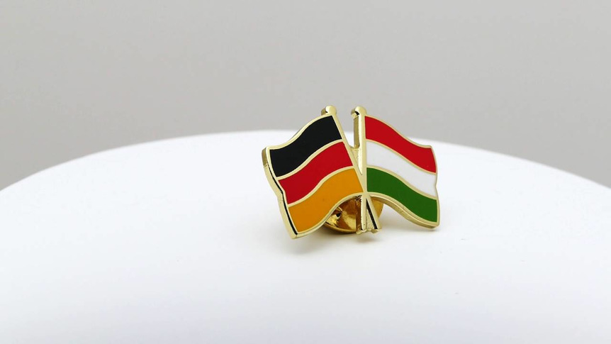 Deutschland + Ungarn - Freundschaftspin