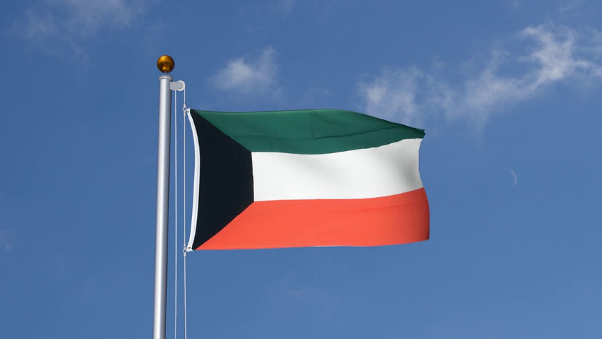 Kuwait - 3x5 ft Flag