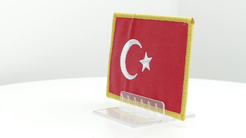 Türkei - Aufnäher 6 x 8 cm