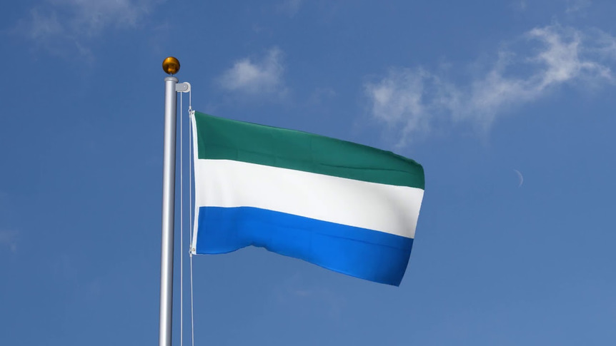Sierra Leone - 3x5 ft Flag