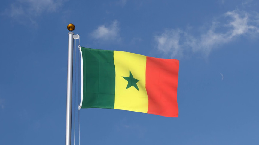 Senegal - Flagge 90 x 150 cm