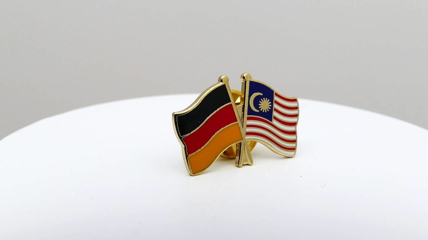 Deutschland + Malaysia - Freundschaftspin