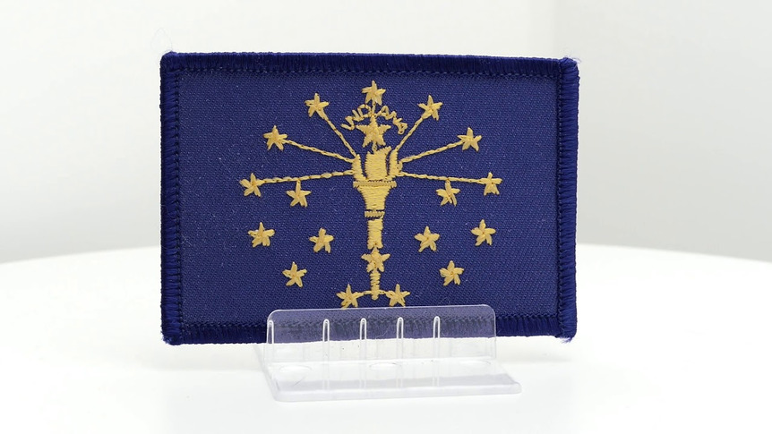 Indiana - Flag Patch
