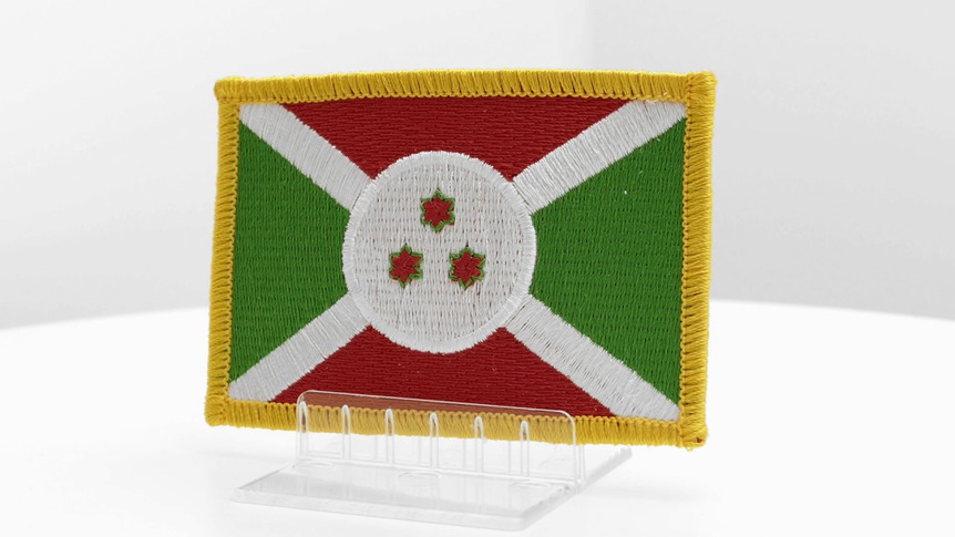 Burundi - Écusson 6 x 8 cm