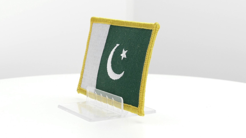 Pakistan - Aufnäher 6 x 8 cm