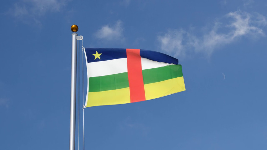 Zentralafrikanische Republik - Flagge 90 x 150 cm