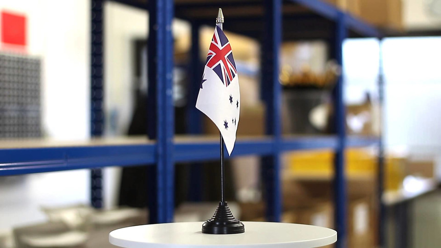Royal Australian Navy - Mini drapeau de table 10 x 15 cm